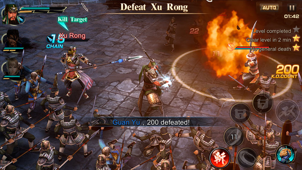 เกม Dynasty Warriors : Unleashed