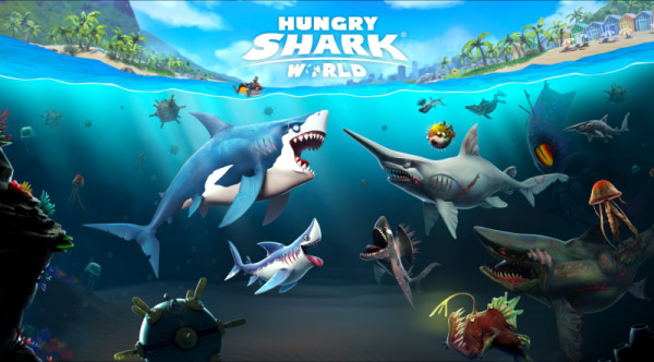 HUNGRY SHARK® WORLD พุ่งเข้าสู่คอนโซลในวันที่ 17 กรกฎาคมนี้