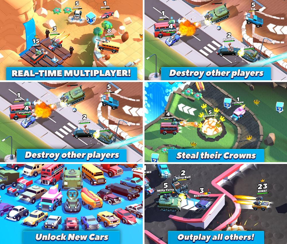 Crash of cars взлом на ios