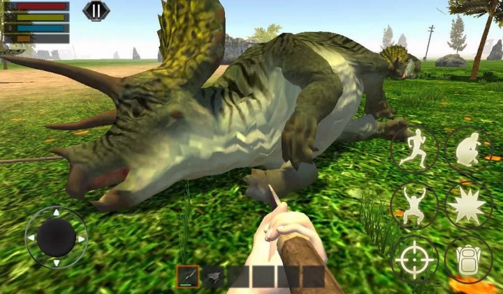 This Is Game Thailand : Dino Craft Survival เกมมือถือเอาชีวิตรอดบนเกาะ