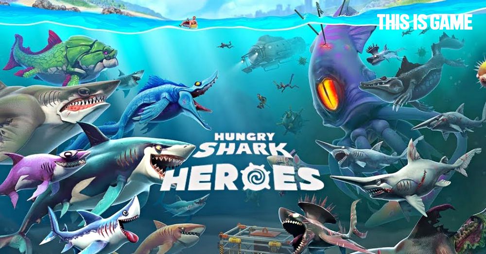 This Is Game Thailand : นักล่าแห่งมหาสมุทรคืนชีพ! Hungry Shark Heroes เกม มือถือฉลามผู้หิวโหย เปิดให้บริการแล้ว : ข่าว, รีวิว, พรีวิว เกี่ยวกับเกม | Hình 4