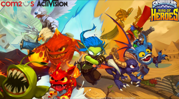Com2uS เปิดลงทะเบียนล่วงหน้า Skylanders Ring of Heroes