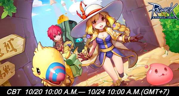 เรียกเพื่อนรวมพล! Ragnarok M: Eternal Love เริ่มเปิดทดสอบ CBT วันที่ 20 ต.ค. เวลา 10 โมงตรง