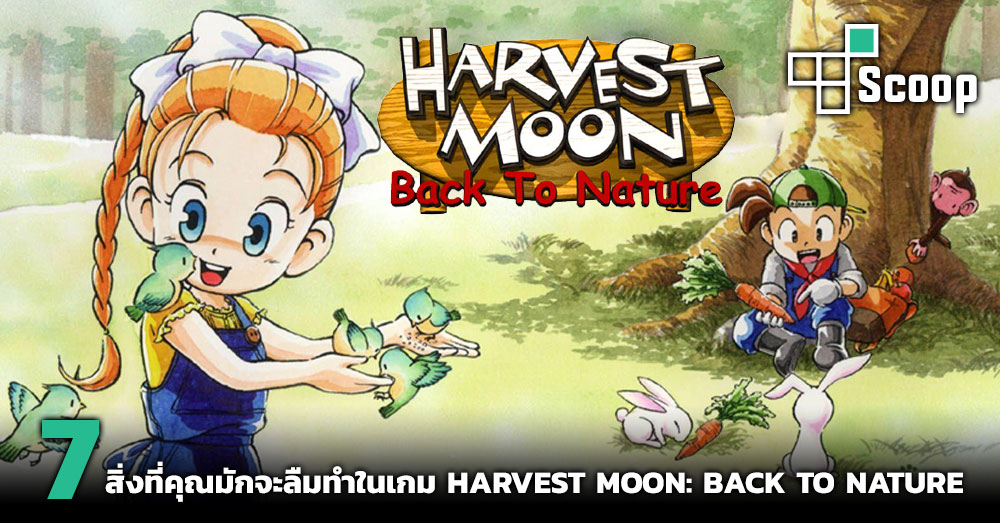 This Is Game Thailand : 7 สิ่งที่คุณมักจะลืมทำในเกม Harvest Moon: Back
