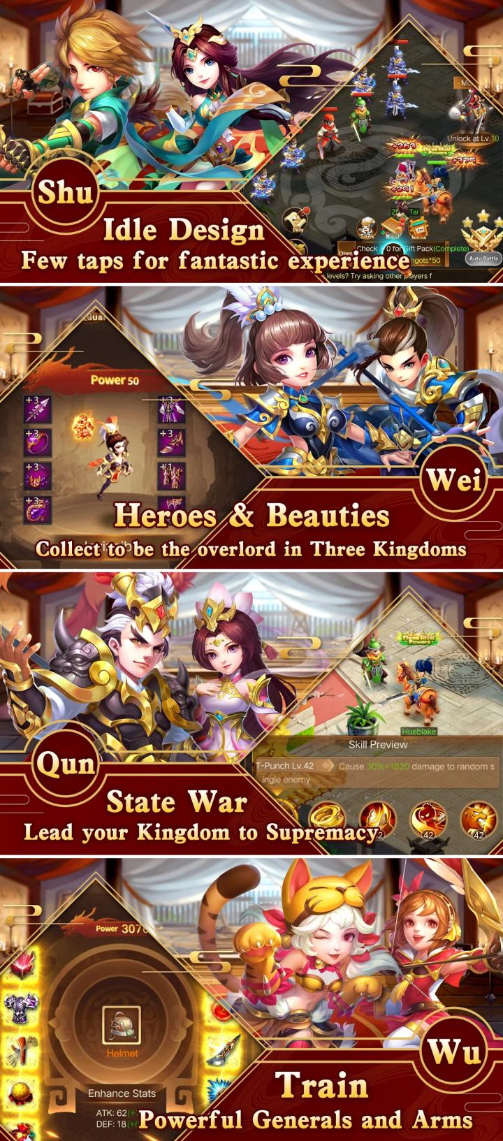 This Is Game Thailand Idle Three Kingdoms Samkok Heroes