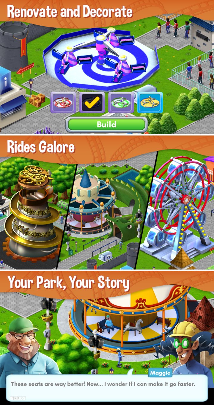 rollercoaster tycoon story