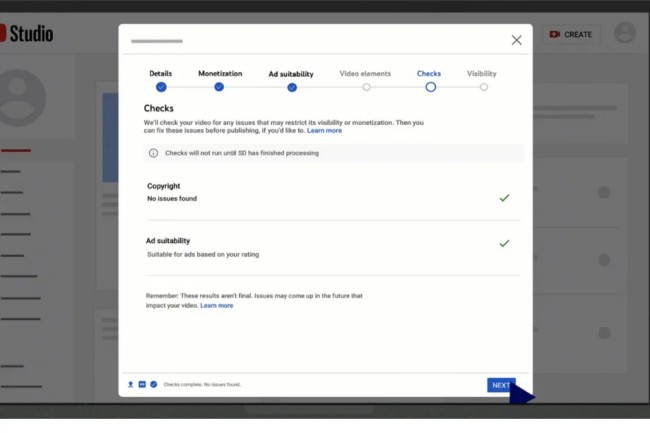 YouTube เพิ่มฟีเจอร์ใหม่ช่วยตรวจสอบลิขสิทธิ์ก่อนอัปโหลด 2 YouTube เพิ่มฟีเจอร์ใหม่ช่วยตรวจสอบลิขสิทธิ์ก่อนอัปโหลด