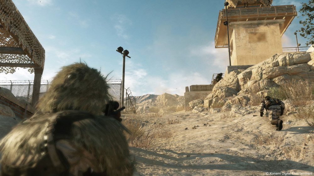 metal gear solid v the phantom pain xbox 360 gameplay