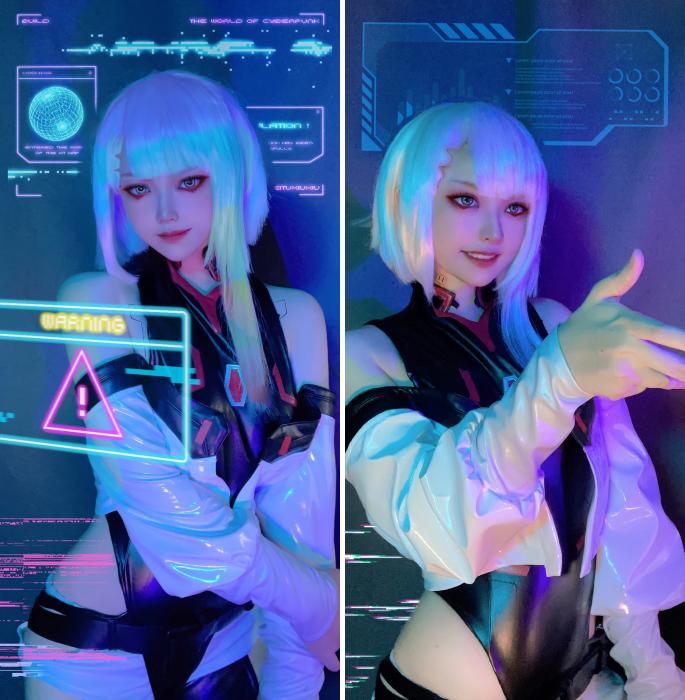 Cosplay Sky Cyberpunk Edgerunners Lucy Costume 46 Off