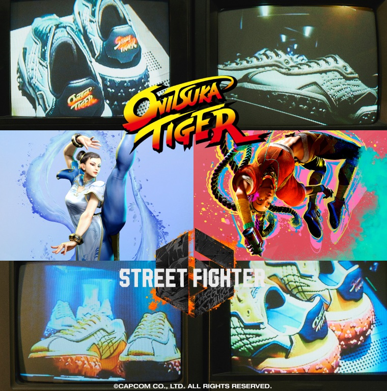 onitsuka x street fighter