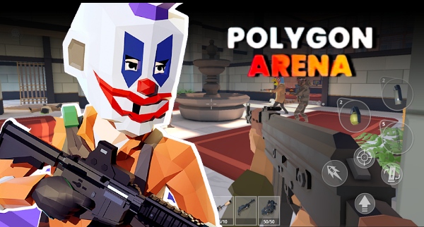 Polygon Arena: Online Shooter - Games