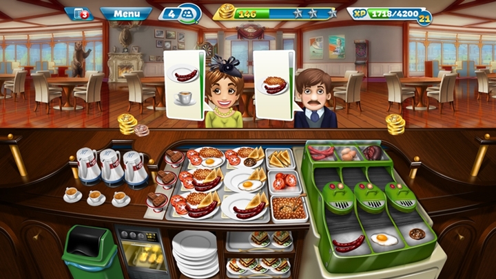 how to play thai food stall in cooking fever