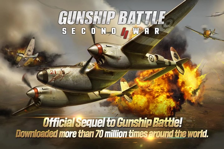 gunship battle second war